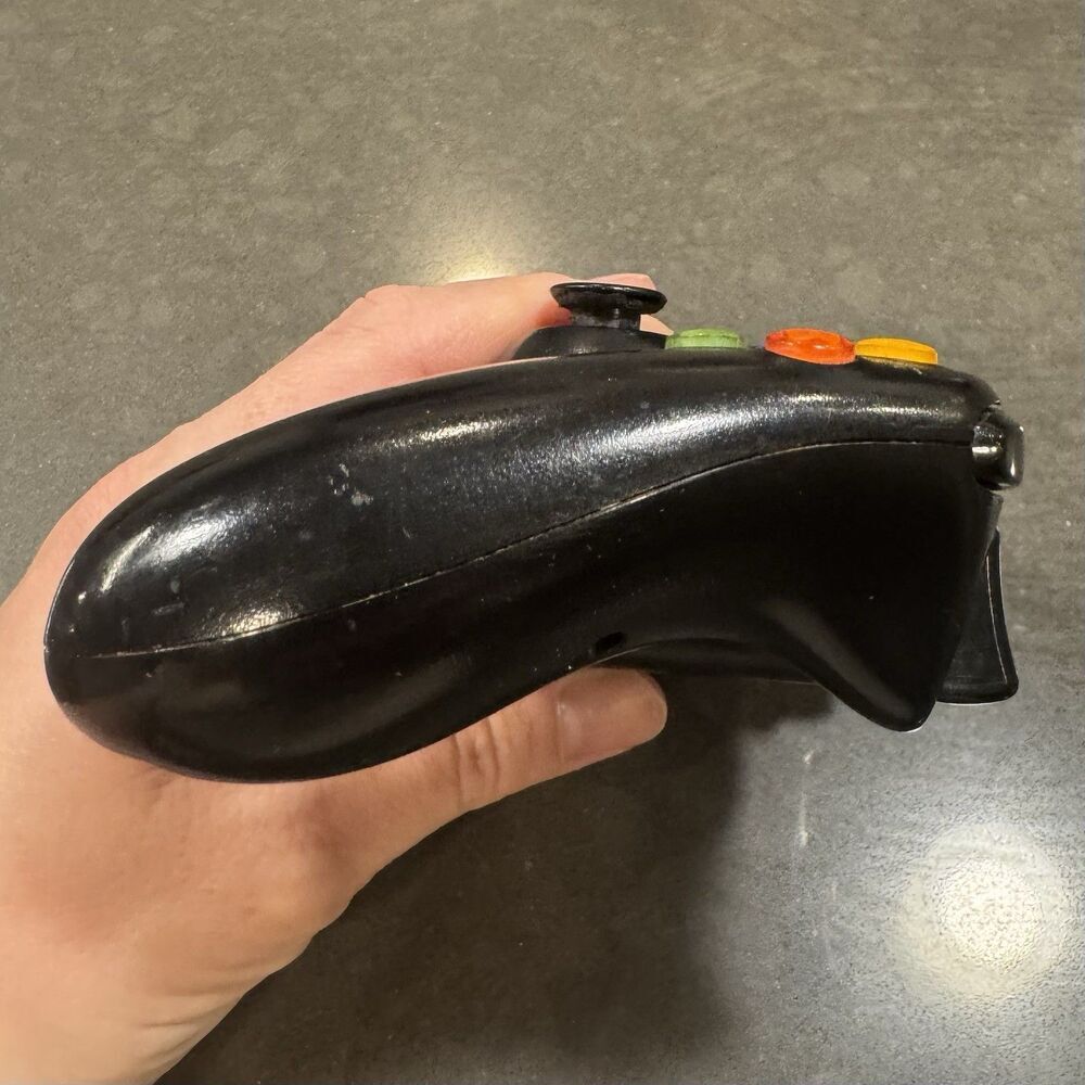 Microsoft Xbox 360 Wireless Controller Genuine OEM Black Free Shipping - Picture 5 of 12